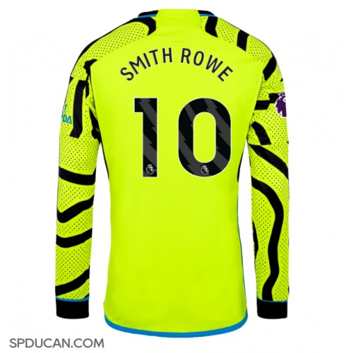Muški Nogometni Dres Arsenal Emile Smith Rowe #10 Gostujuci 2023-24 Dugi Rukav